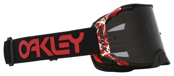 Oakley Airbrake MX Veiligheidsbril Rood Eddie / Donkergrijs / Ref : OO7046-G7