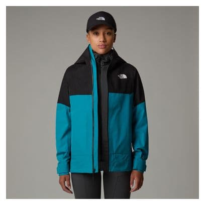 Veste Imperméable The North Face Jazzi Gore-Tex 3L Turquoise Femme