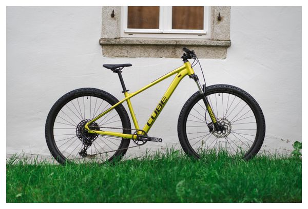 Cube Analog Hardtail MTB Sram SX Eagle 12S 29'' Lime Green Yellow 2022