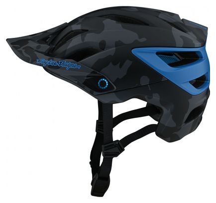 Troy Lee Designs A3 Mips Uno Camo Blue Helm