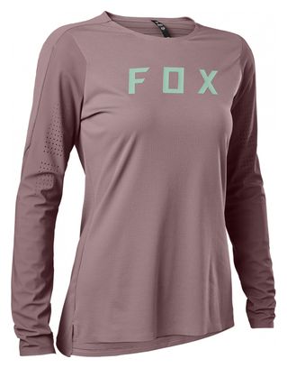 Fox Flexair Pro Plum Pink Women&#39;s Long Sleeve Jersey