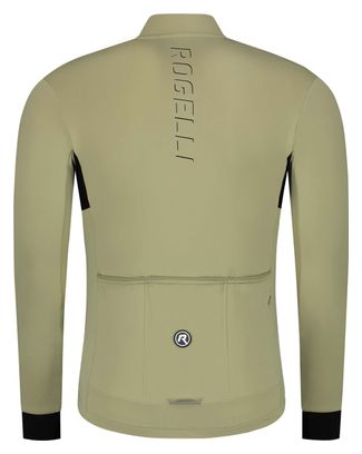 Maillot Manches Longues Velo Rogelli Distance Homme Sable
