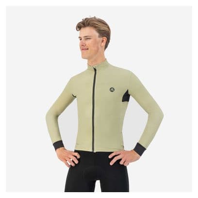 Maillot Manches Longues Velo Rogelli Distance Homme Sable