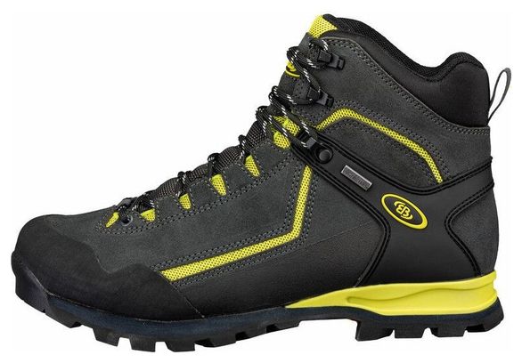 Chaussures de randonnée Brütting Mount Brandon high avec Sympatex - Noir Jaune