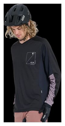 ION Traze Amp AFT Long Sleeve Jersey Black