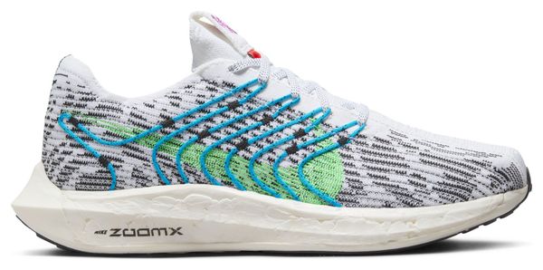 Running Shoes Nike Pegasus Turbo Flyknit Next Nature White Multi Colours