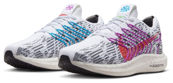 <strong>Zapatillas Running Nike Pegasus</strong> Turbo Flyknit <strong>Next Nature Blanco Multi Colores</strong>