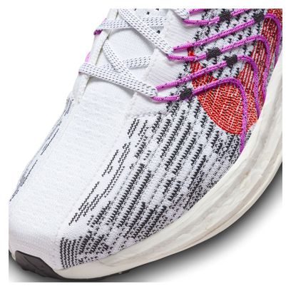 Nike Pegasus Turbo Flyknit Next Nature Hardloopschoenen Wit Multikleur