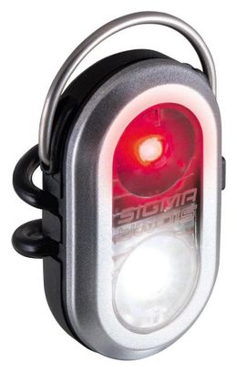 Sigma Front / Rear Light Microduo Silver