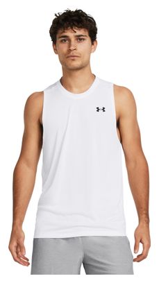 Débardeur Under Armour Tech Blanc Homme