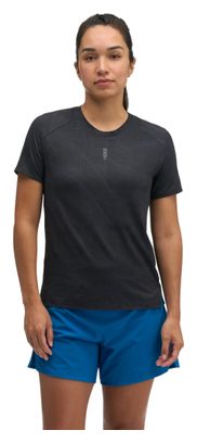Hoka EveryRun Lauf-T-Shirt, schwarz, Damen
