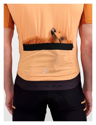 Craft Pro Gravel Peach/Desert Men's Short Sleeve Jersey