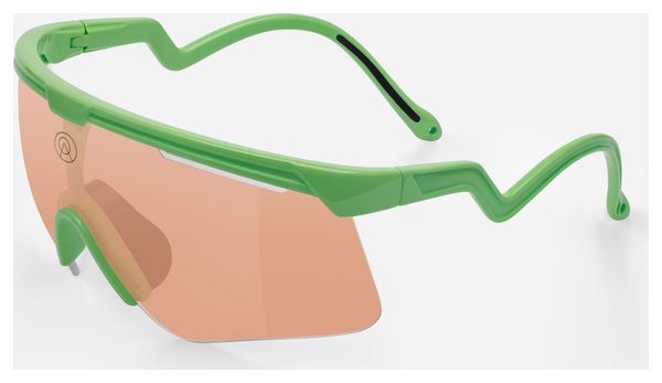 Alba Optics Delta Pistachio Vzum Salmon Sunglasses