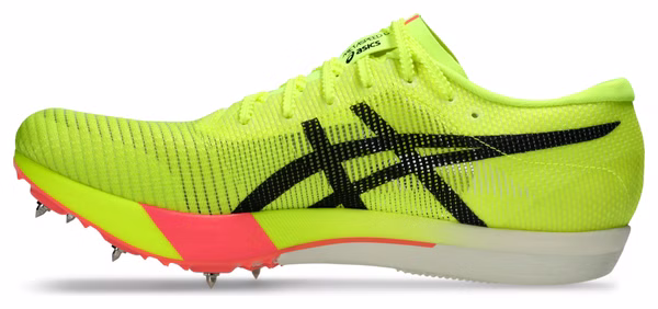 Asics Metaspeed LD 2 Paris Gelb/Rot Unisex-Leichtathletikschuhe