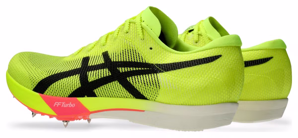Asics Metaspeed LD 2 Paris Gelb/Rot Unisex-Leichtathletikschuhe