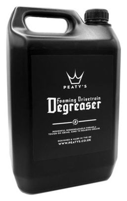 Dégraissant Chaîne Peaty's Foaming Drivetrain Degreaser 5 L