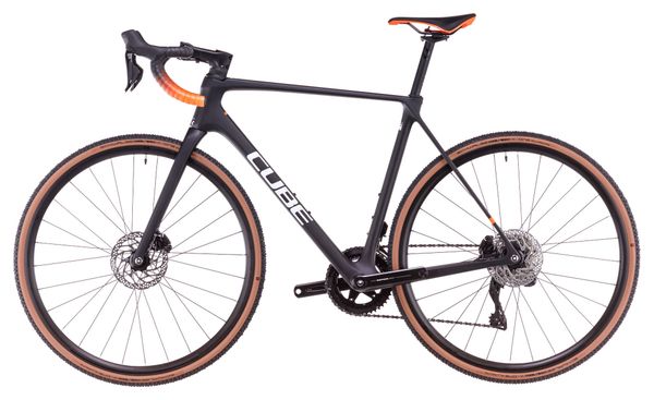 Cube Cross Race C:62 Pro Cyclocross Fiets Shimano 105 Di2 12S 700 mm Carbon Grijs 2025