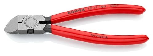 Taglierina laterale per plastica Knipex 160 mm 45°