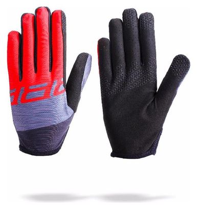 Guanti lunghi BBB LiteZone Grigio Rosso
