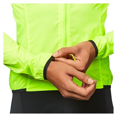 Van Rysel Ultralight Long Sleeve Windbreaker Fluo Yellow Men