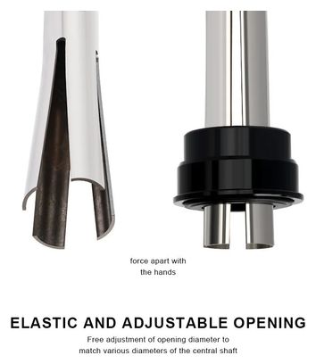 Extracteur de boîtier de pédalier press-fit RIDERACE – Acier inox  compatible BB86 / BB92 / PF30 / BB30