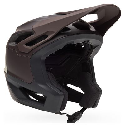 Casque VTT Fox Dropframe Pro Grid Marron