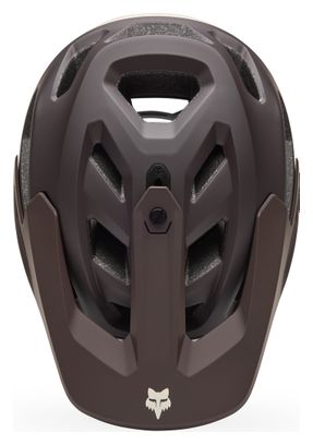 Casque VTT Fox Dropframe Pro Grid Marron