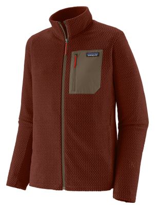 Polaire Patagonia R1 Air Rouge Homme