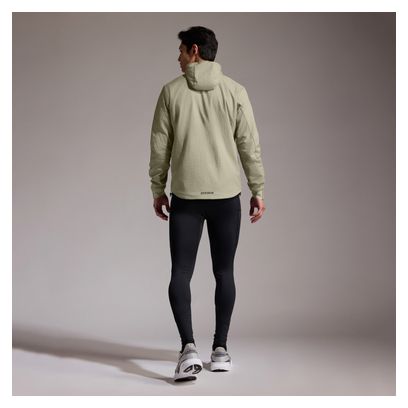 Giacca da uomo con cappuccio Gore Wear Concurve Windstopper Beige