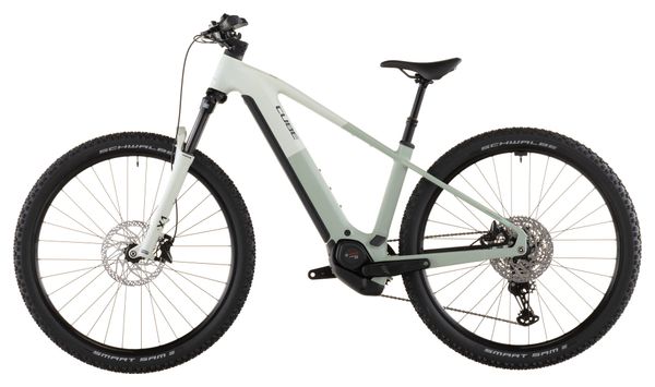 Cube Reaction Hybrid Pro 800 MTB Hardtail elettrica Shimano 12S 800 Wh Bosch 100 Nm 27,5'' Desert Stone Beige Erbe Secche Verde 2026