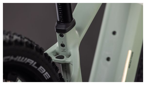 Cube Reaction Hybrid Pro 800 MTB Hardtail elettrica Shimano 12S 800 Wh Bosch 100 Nm 27,5'' Desert Stone Beige Erbe Secche Verde 2026