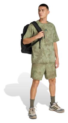 T-Shirt Manches Courtes adidas Terrex Multi Spray Dye Vert Homme