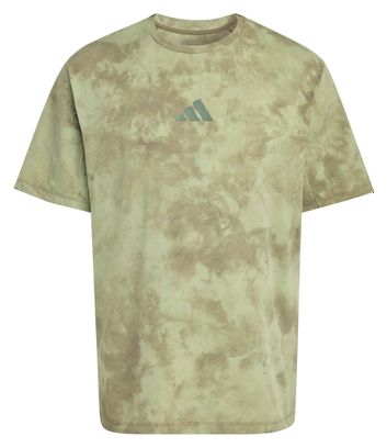 T-Shirt Manches Courtes adidas Terrex Multi Spray Dye Vert Homme