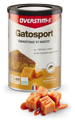 Gâteau énergétique Overstims Gatosport Caramel au beurre salé - 400g