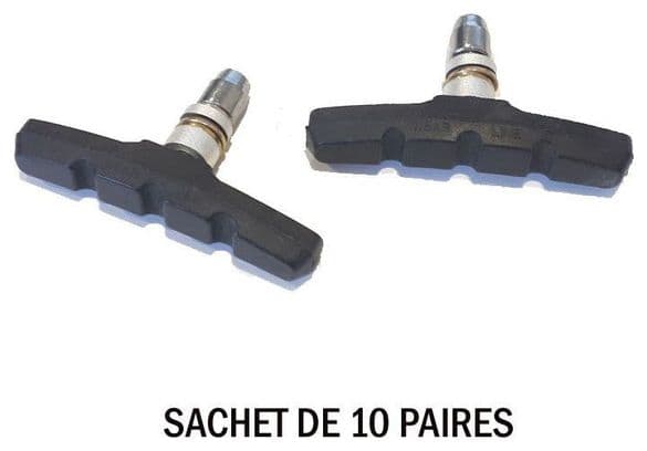 PORTE PATIN V-BRAKE VIS AXE CENTRAL (sachet de 10 Paires).