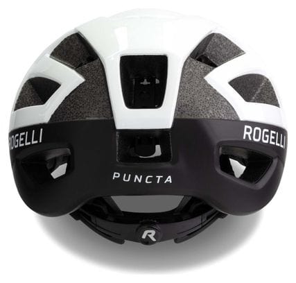 Casque Velo Rogelli Puncta - Unisexe - Blanc/Noir