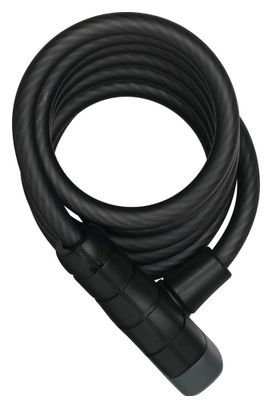 Abus Spiral 5510K / 180/10 Cable Lock 180 cm Negro
