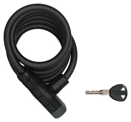 Abus Spiral 5510K / 180/10 Cable Lock 180 cm Negro