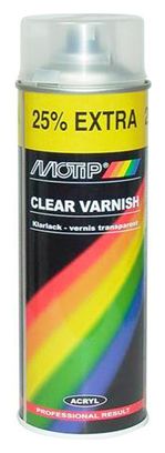 Vernis transparent MOTIP 500ml .