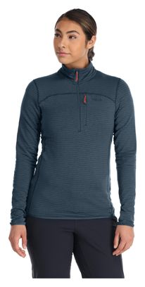 Rab Ascendor Light Blue Women's Half Zip Fleece Top