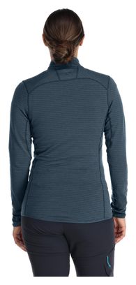 Rab Ascendor Light Blue Women's Half Zip Fleece Top