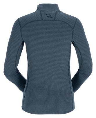 Rab Ascendor Light Blue Women's Half Zip Fleece Top