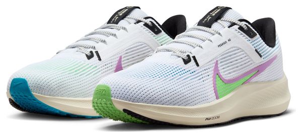 Chaussures de Running Nike Air Zoom Pegasus 40 Blanc Multi Couleurs