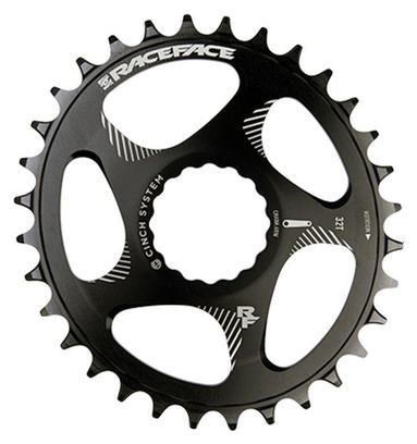 RaceFace Cinch Narrow Wide Direct Mount Chainring Oval Black 2018