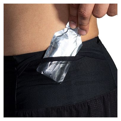 Brooks High Point Trail 5inch 2-in-1 Short Zwart Heren