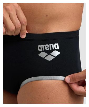 Arena Swim Briefs Big Logo Badehose Schwarz