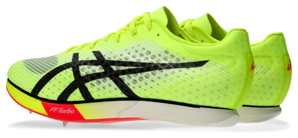 Chaussures d'Athlétisme Asics Metaspeed MD Paris Jaune/Rouge Unisexe