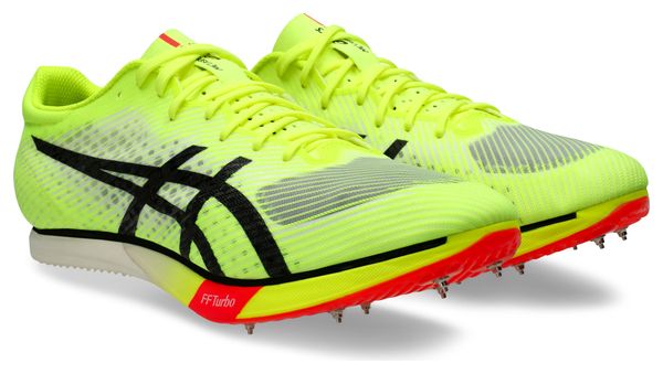 Zapatillas de Atletismo Unisex Asics Metaspeed MD Paris Amarillo/Rojo