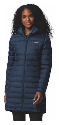 Women's Columbia Lake 22 II Long Down Jacket Blue