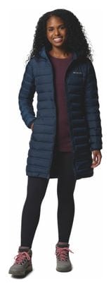 Women's Columbia Lake 22 II Long Down Jacket Blue